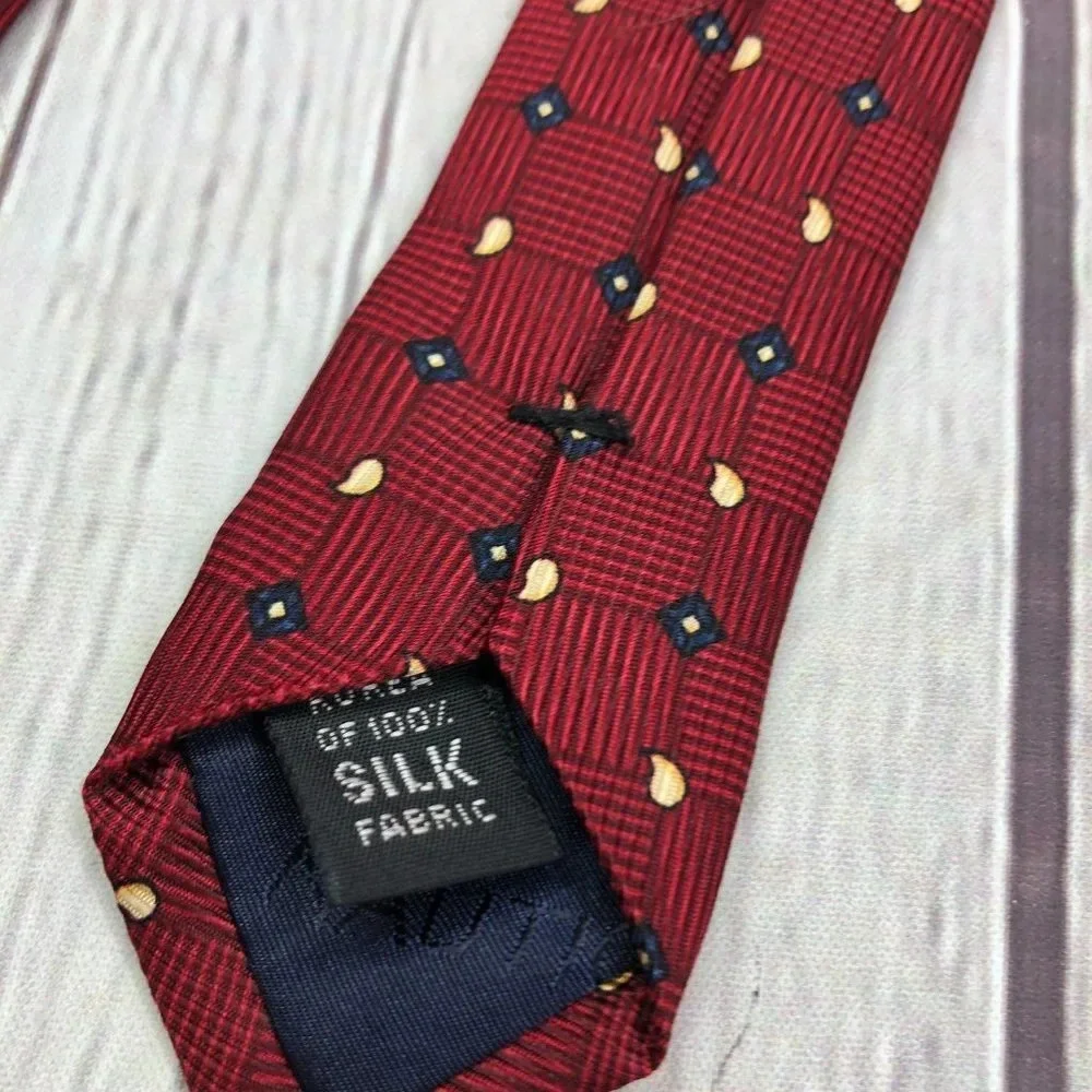COPY - Nautica silk Tie preppy business office attire